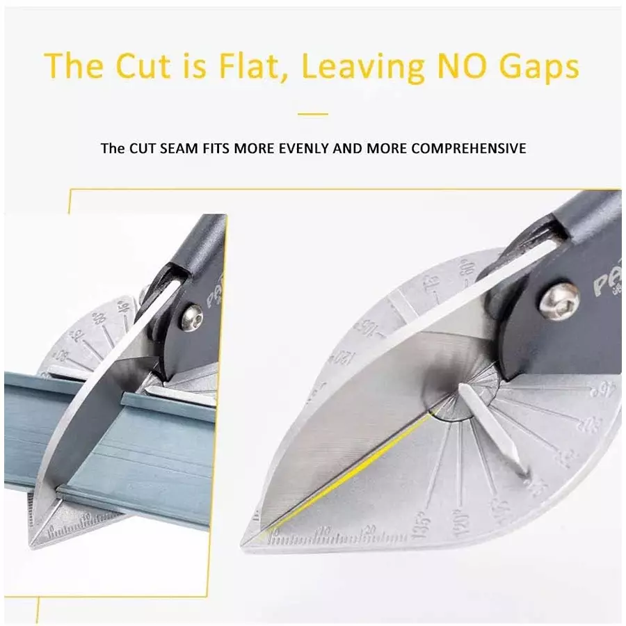 DY TOOLS 5 In 1 Multi Purpose Miter Shear 45-135° Angle 45 mm Range for Angular Cutting (Pack of 8)