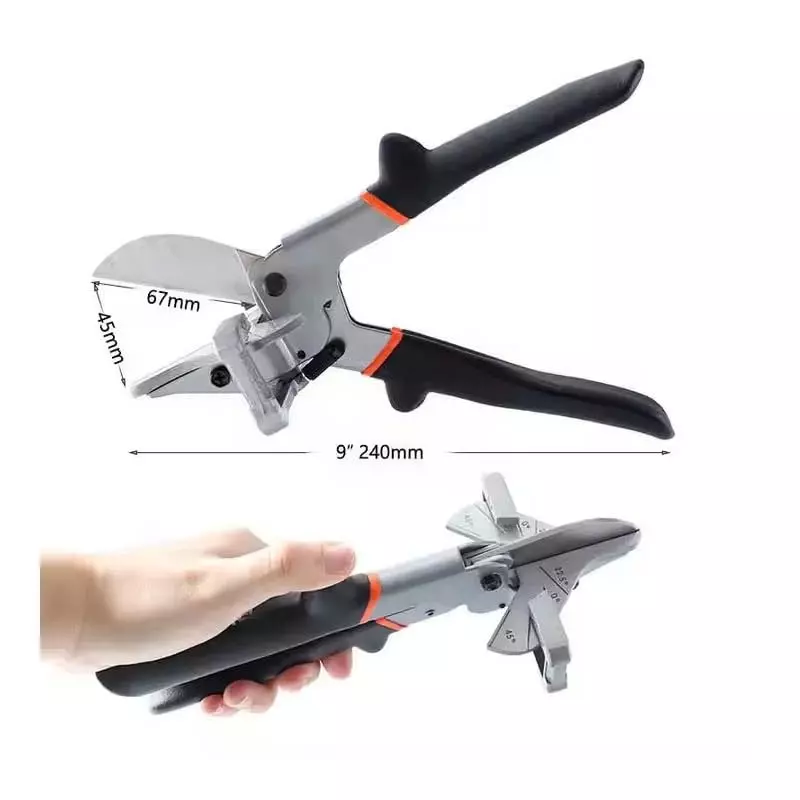 DY TOOLS Miter Cutter Angle Shear 0-135° Angle 45 mm Range for Angular Cutting
