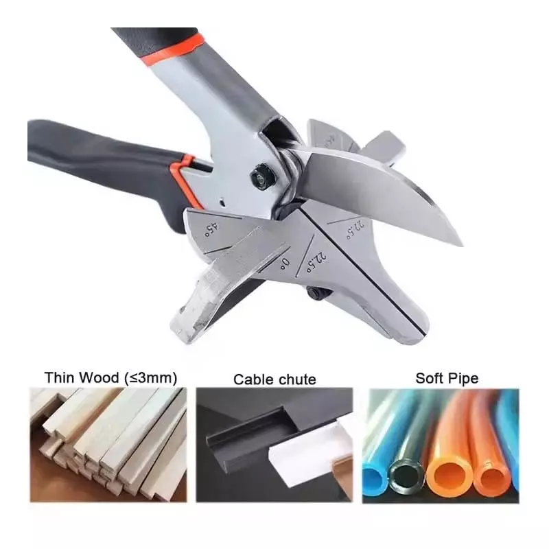 DY TOOLS Miter Cutter Angle Shear 0-135° Angle 45 mm Range for Angular Cutting