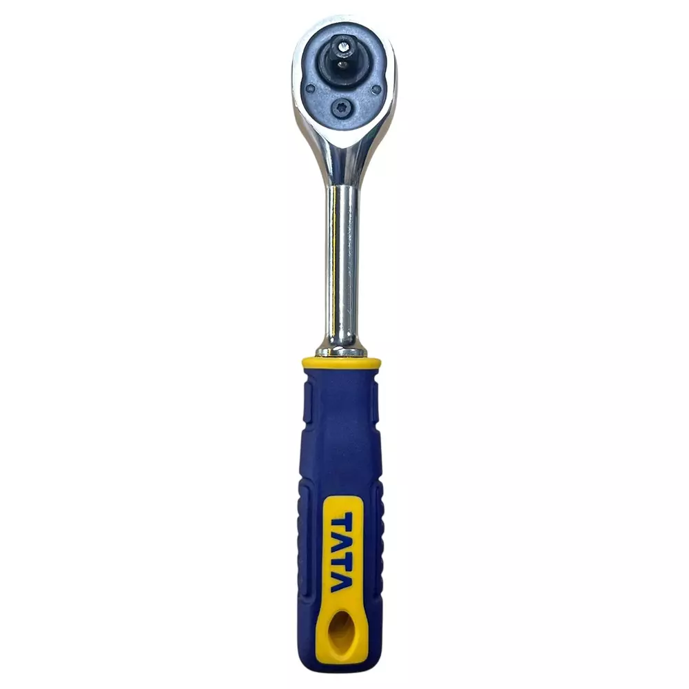 Tata Agrico 1/4 inch (6.35 mm) Drive 90T Ratchet Handle Used as Socket Accessory for DIY, Home & Professional Use, SHR003 (Pack of 5 Pcs)