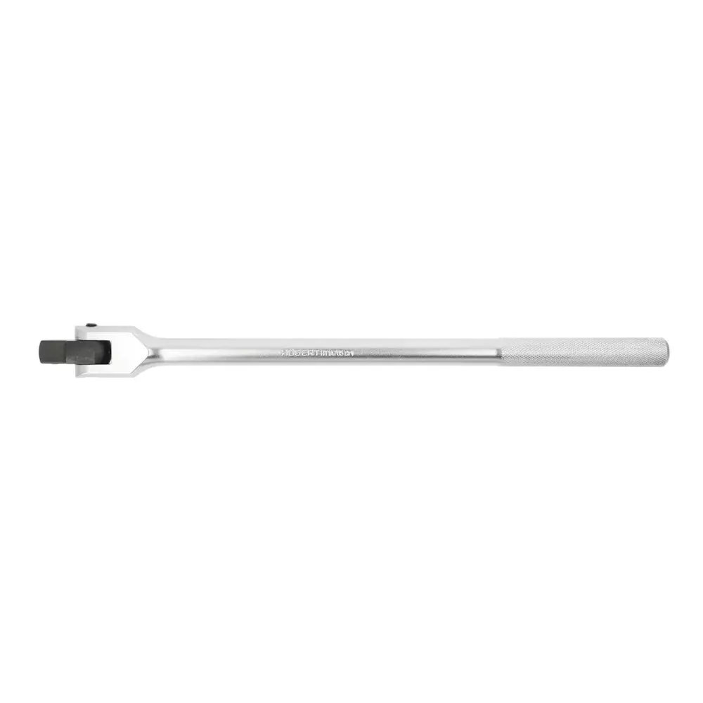 Hogert Technik Tilting Knob Flexible Handle Chrome Vanadium Steel Knurled Handle Grip and 3/4 inch (19 mm) Output Drive, HT1A765