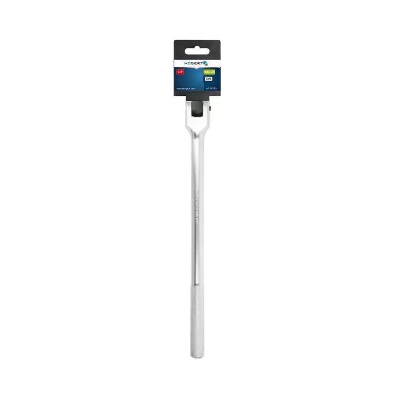 hogert-technik-tilting-knob-flexible-handle-chrome-vanadium-steel-knurled-handle-grip-and-34-inch-19-mm-output-drive-ht1a765