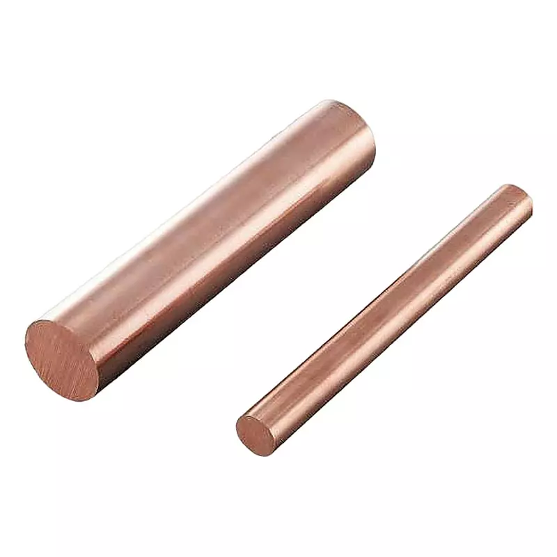 AS ONE Tough Pitch Copper Round Bar Φ32x500 mm (Outer Diameter x Length), 3-2628-05