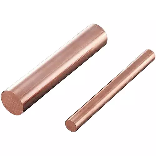AS ONE Oxygen-Free Copper Round Bar Φ110x60 mm (Outer Diameter x Length), 3-2912-02