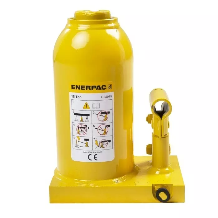 Enerpac Bottle Jack 15t Maximum Load 228mm-453 mm Maximum Range, GBJ015A