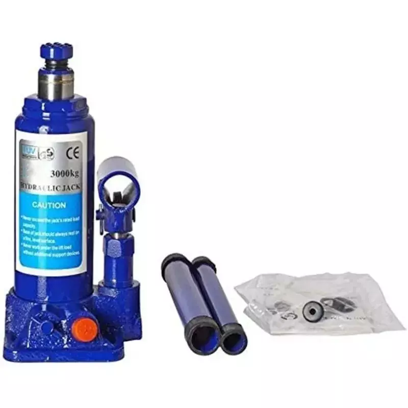 GENERIC Hydraulic Bottle Jack 3000 Kg Capacity 340 mm Max. Lifting Height, SR-GM-20234492