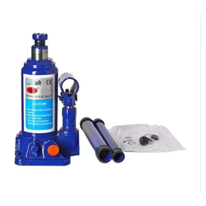 Premium Hydraulic Bottle Jack Blue 2 Ton Lifting Capacity for Hatchback Cars, DK-BJ-01