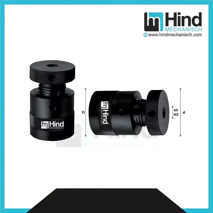 HINDMECHANISCH 100 mm Screw Jack Carbon Steel, HM-SJ100