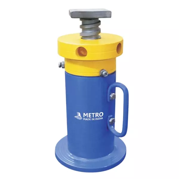Metro Mechanical Jack Blue and Yellow 50 Ton Capacity, SJ50