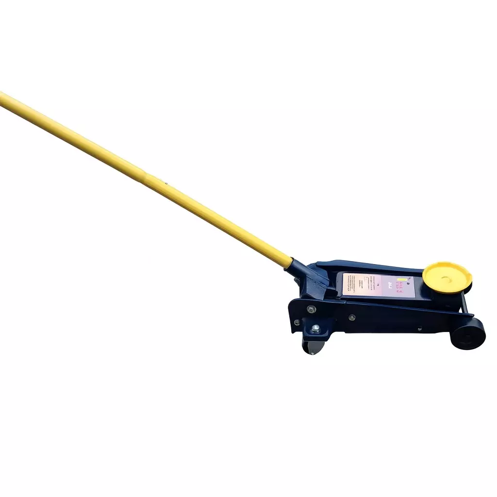 HUKUMS 3 Ton Heavy Duty Single Piston Trolley Jack Maximum Height 470 mm, HSP3