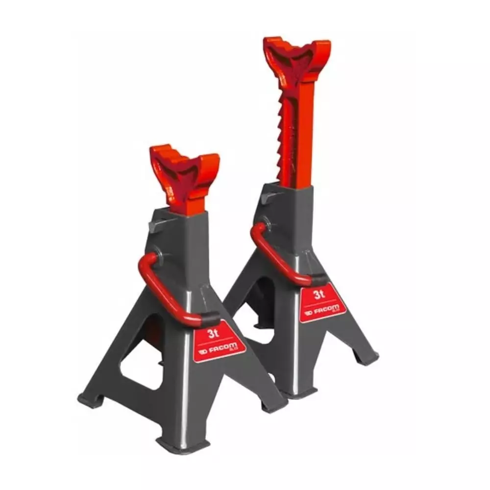Facom Axle Stand, 3t Maximum Load, 285mm - 430mm Maximum Range, DL.C3