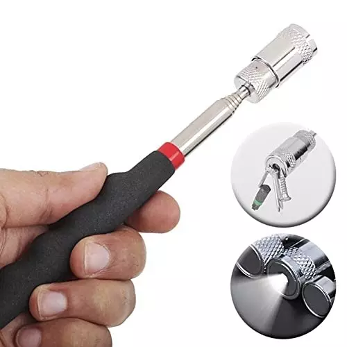 YADAV Lightweight Telescopic Magnetic Pick Up Rod with LED Light ‎15 x 10 x 5 cm