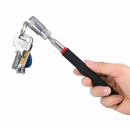 YADAV Telescoping Pickup Tool with LED Light 8 LB Magnetic Pull Force