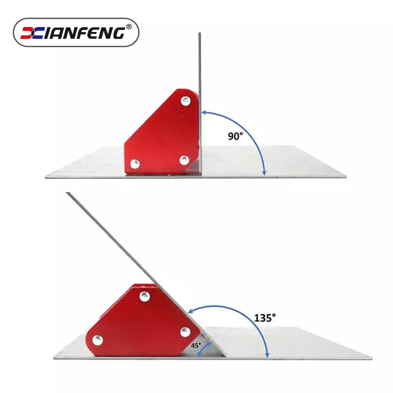 kizer-100-accurate-small-square-magnetic-clamp-3-inch-kz-129-pack-of-4