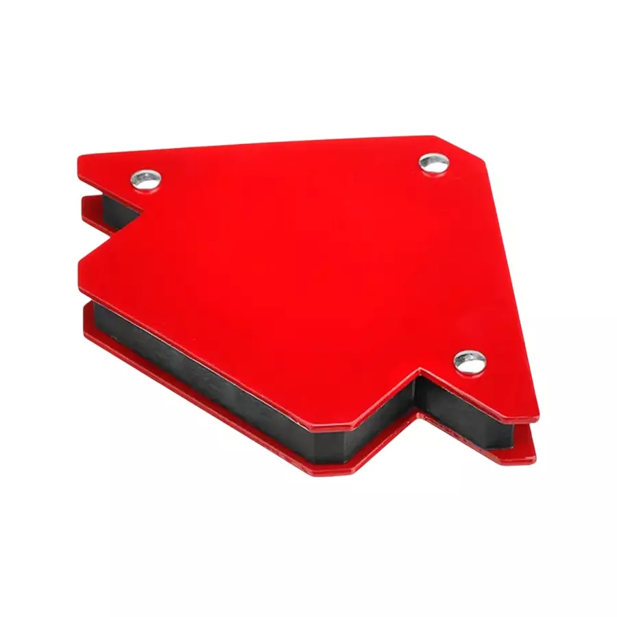 Dumdaar Welding Magnetic Clamp Kit Red 500 A Current Rating 120 mm Width for Transformer Welding Machine Use