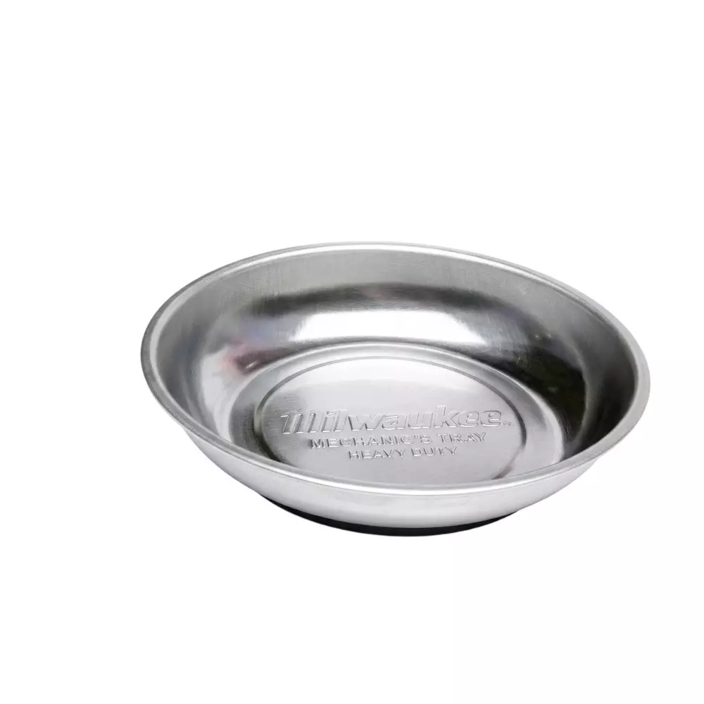 Blue-Point 6 inch (152.4 mm) Magnetic Tray with 430 Stainless Iron Body and Round Shape, MRB5B