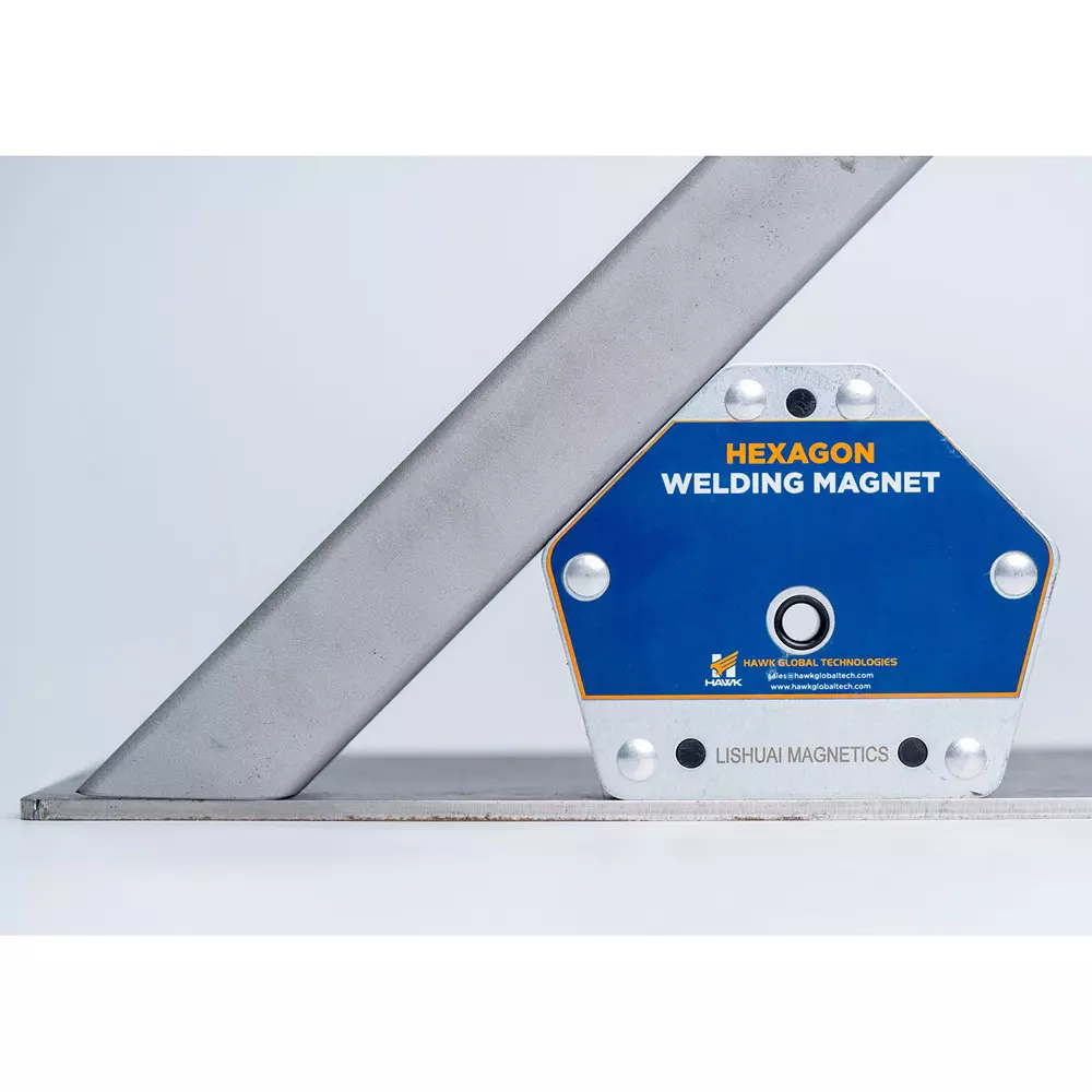 HAWK 50 Kg Pull Force Hexagon Welding Magnet, WM-HM-050