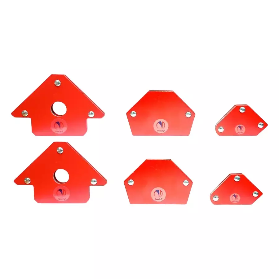 Mass Pro Magnetic Welding Holder Kit Red 20 mm Diameter Iron 0.5 - 2 cm for Welding Use