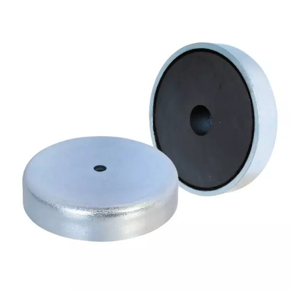 Kizer Shallow Ceramic Magnet Dia 50 mm Pull force 10 Kg, KZ-82