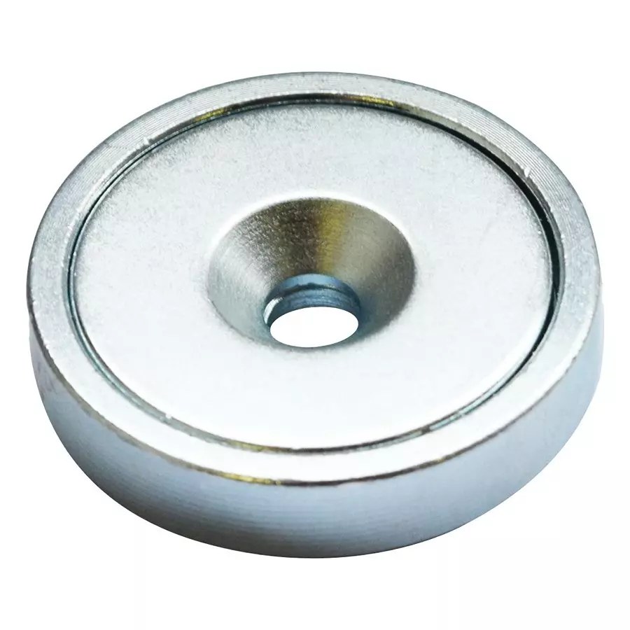 ECLIPSE MAGNETICS MAGNET, SHALLOW POT, NEODYMIUM, 20MM DIA, E1001/NEO (Pack of 10)