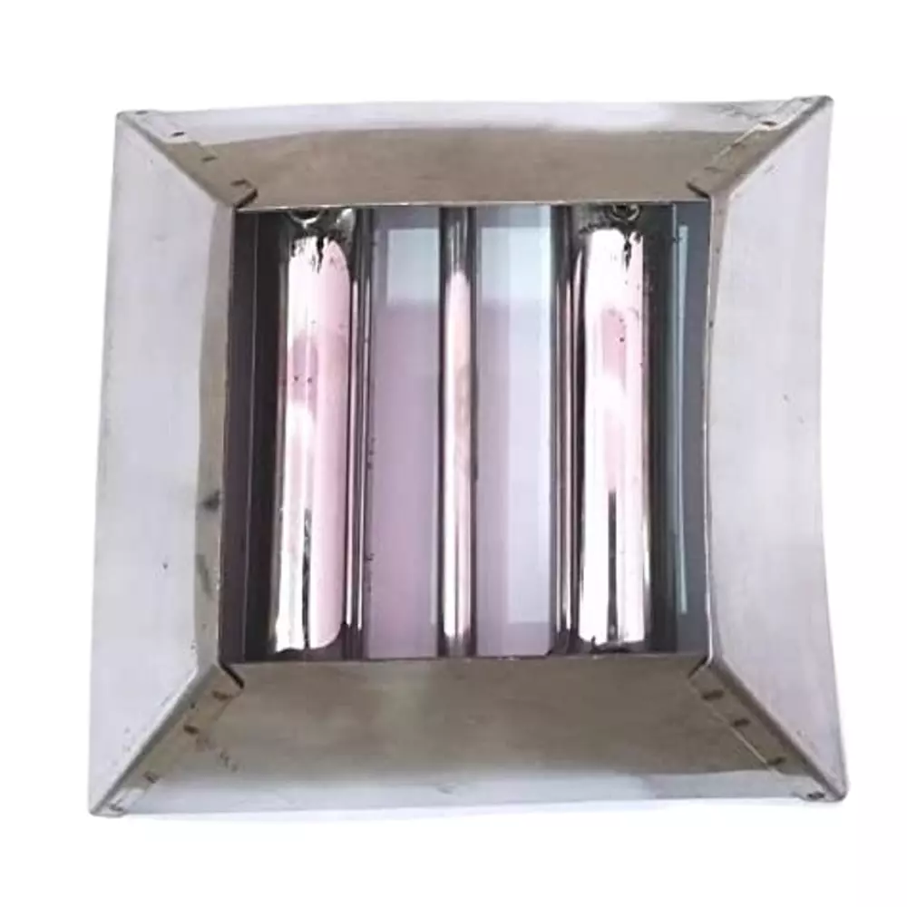 GENERIC Hopper Magnet 9x9 inch Stainless Steel Square