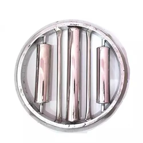 GENERIC Hopper Magnet 12x12 inch Stainless Steel Round