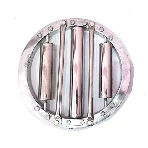 GENERIC Hopper Magnet 12x12 inch Stainless Steel Round