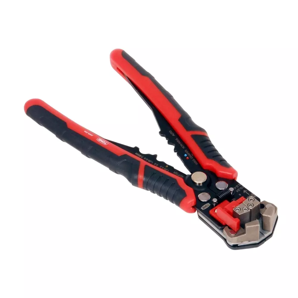 TONE Auto Wire Stripper Structural Steel & Resin 1.25, 2.0, 5.5 mm², AWS-200