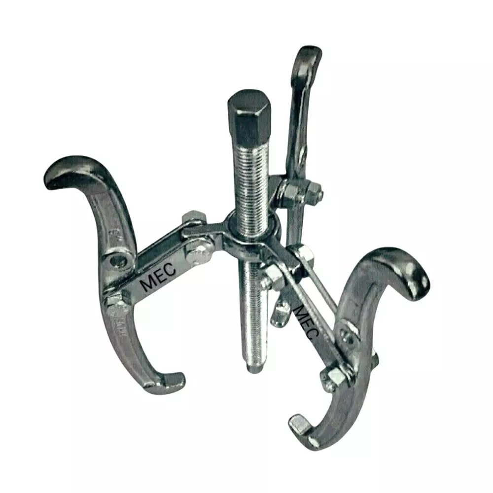 MEC Heavy Reversible Bearing Puller Drop Forged Steel 3 Legs/Jaws 203 mm (8 inch), MEC5414