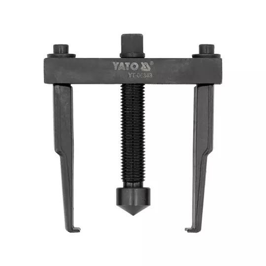 Yato Timing Belt Bearing Puller Carbon Steel Body 40-90 mm Jaws Range and 14 mm Wrench Size, YT-06343