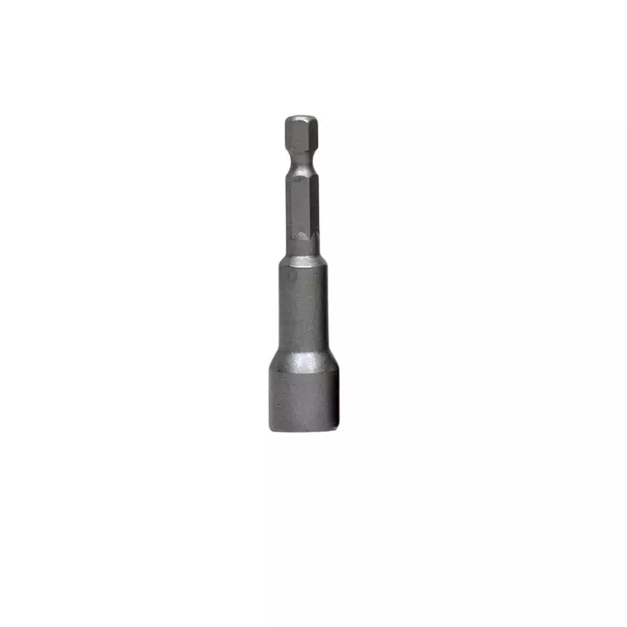 Eastman Magnetic Nut Runner 65 mm Length 8 mm Thickness Silver for Industrial Use, FEMNR865