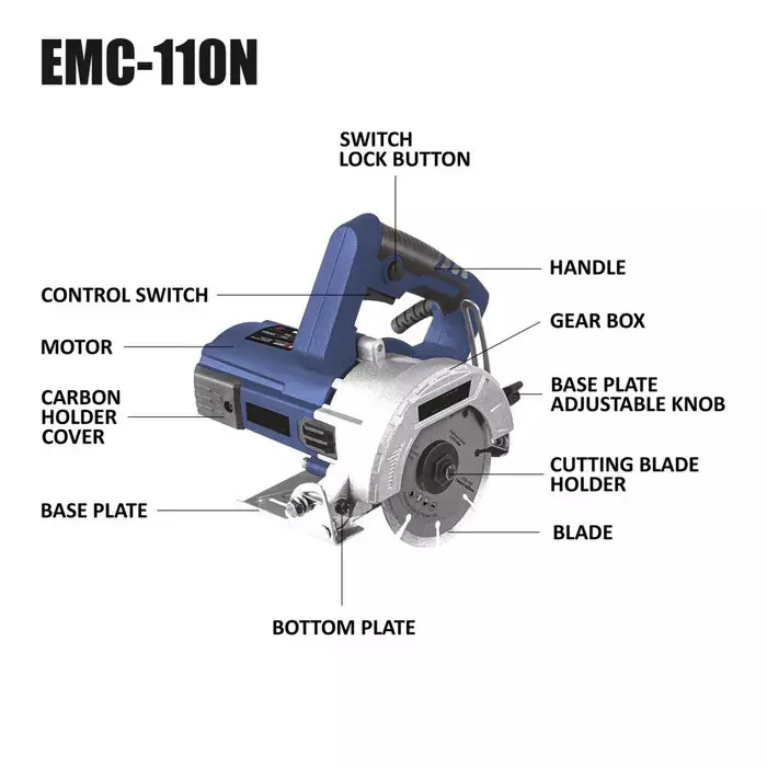 eastman-marble-cutter-machine-without-wheel-blade-12000-rpm-speed-1300-w-power-110-mm-wheel-diameter-for-industrial-use-emc-110n