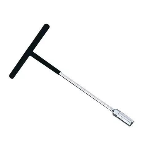 Eastman Socket Wrench T-Handle Chrome Vanadium Steel 19 mm for Industrial Use, E-2218