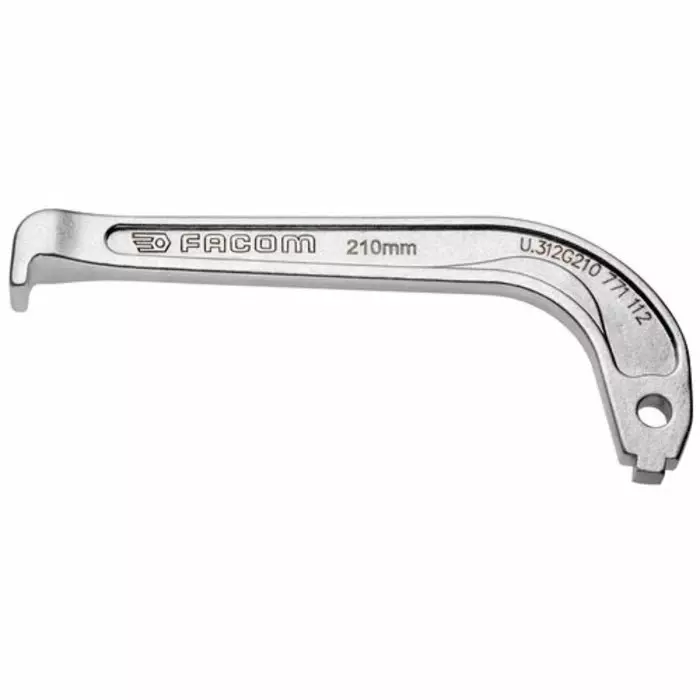 Facom Gear Bearing Puller, 90 - 210 mm Capacity, 10t Force, U.312G210