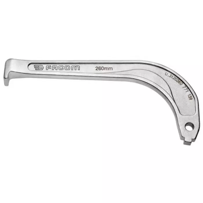 Facom Gear Bearing Puller, 110 - 270 mm Capacity, 10t Force, U.312G260