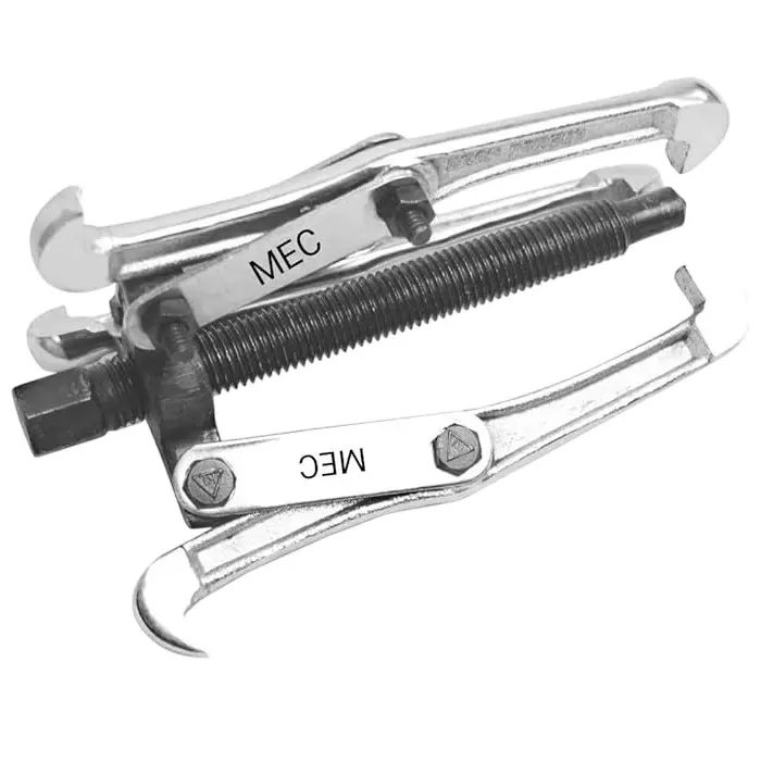 Mec 3 Jaw Bearing Puller Size 12 inch (304.8 mm) Chrome Plated Finish Drop-Forged Steel, MEC1143