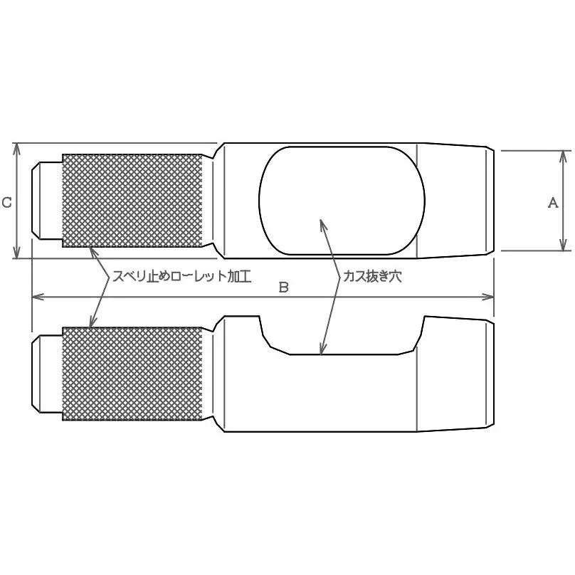 trusco-belt-punch-carbon-steel-130-mm-overall-length-tpo-360
