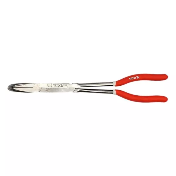 Yato Bent Nose Plier 330 mm Length, 50 HRC Hardness and CrV Jaw Material, YT-20402