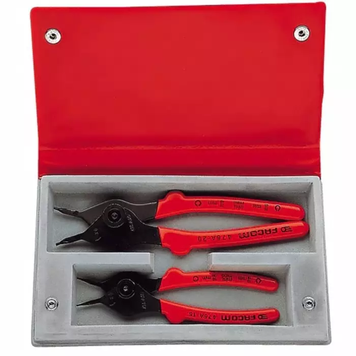 Facom 2-Piece Circlip Pliers, Straight Tip, 475A.J1