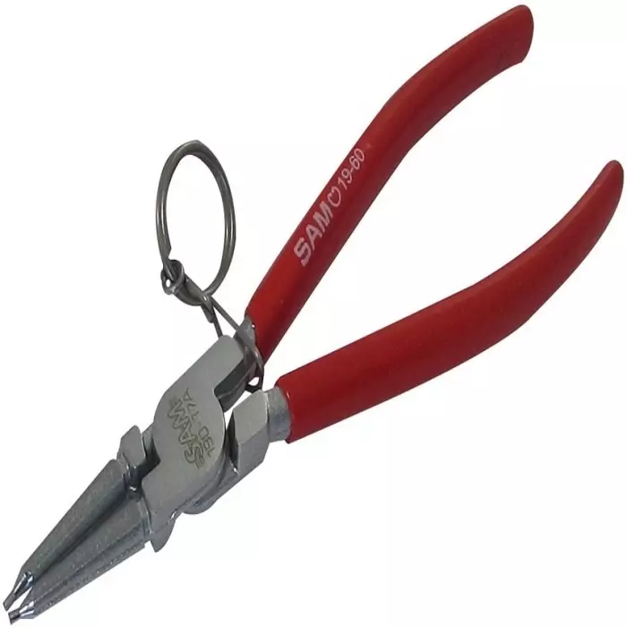 Sam Circlip Plier 140 mm Overall Straight Tip 5 Jaw, 190-13A-FME