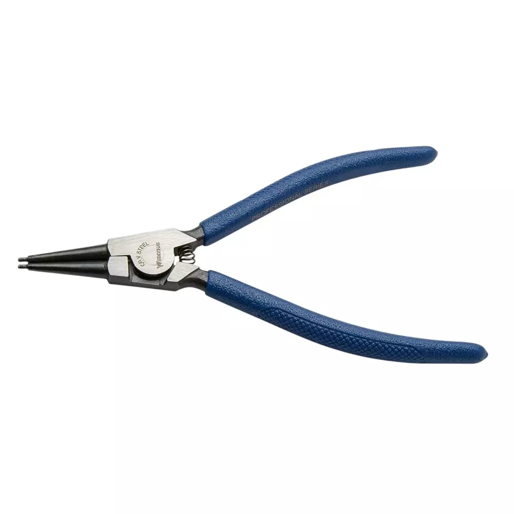Blue-Point 7 inch (177.8 mm) Straight Internal Circlip Plier Blue Color and Alloy Steel Body, BCIS7