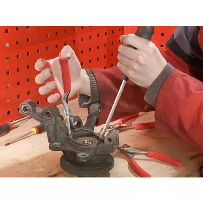 Facom Circlip Pliers, 140 mm Overall, Straight Tip, 179A.13
