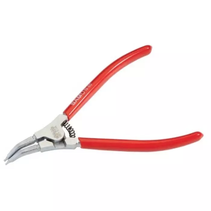 Sam Circlip Plier 140 mm Overall Bent Tip ESD, 197-13A