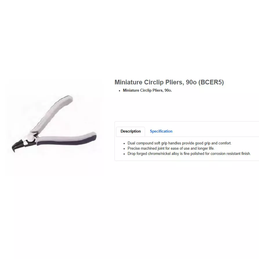 blue-point-90-miniature-circlip-external-snap-ring-plier-with-dual-compound-soft-grip-handle-and-6-inch-1524-mm-length-bcer6