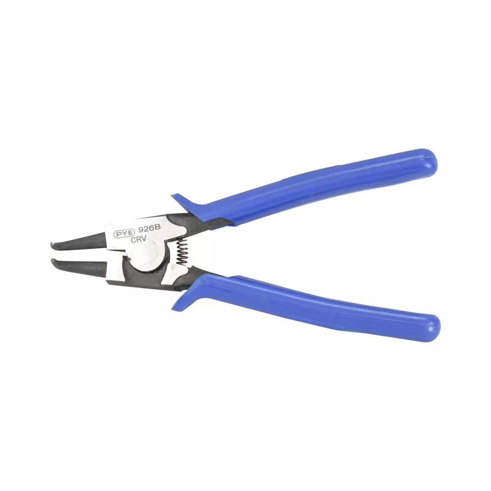 Pye Circlip Pliers Bent Nose External With Thick Insulation 180 mm Size, PYE-928-B