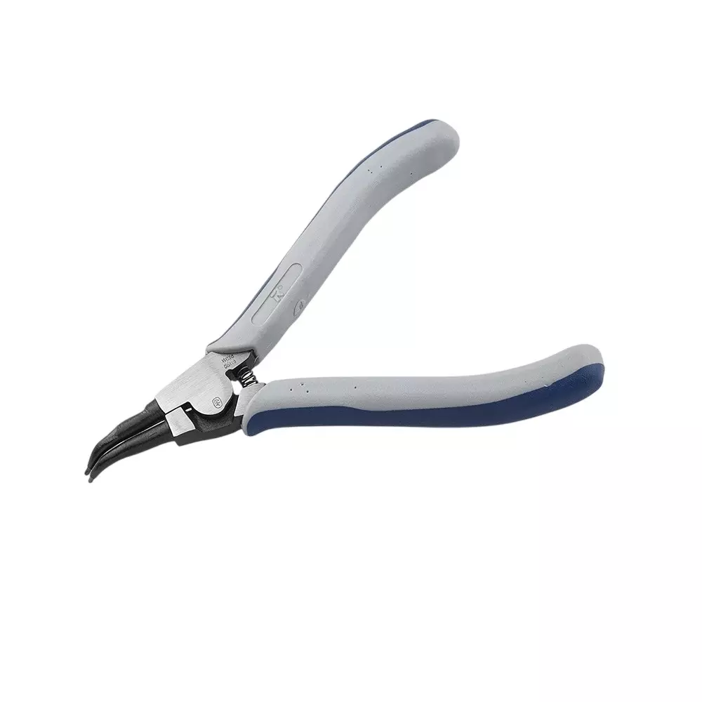 Blue-Point 45° Miniature Circlip External Snap Ring Plier with Dual Compound Soft Grip Handle and 5 inch (127 mm) Length, BCEH5