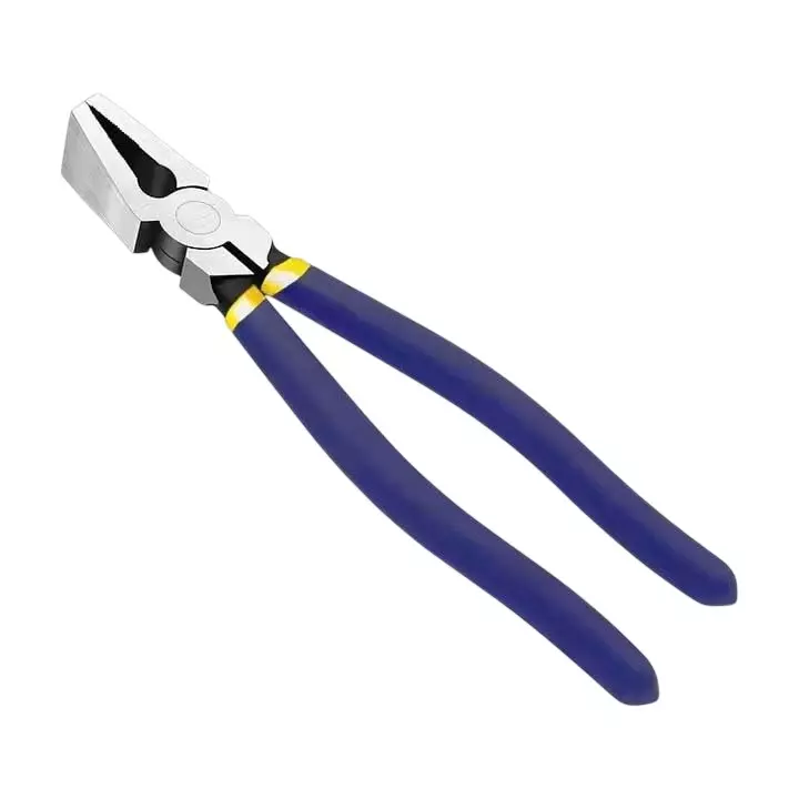 GENERIC 250 mm Key Fob Pliers Tool Glass Running Plier Flat Jaw Rubber Tip Metal Tool