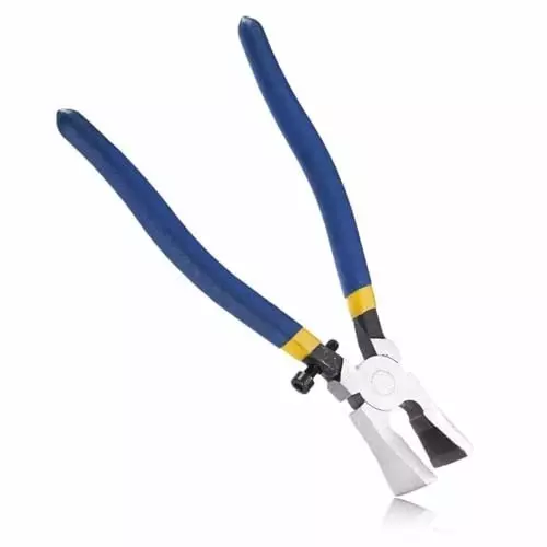 generic-250-mm-key-fob-pliers-tool-glass-running-plier-flat-jaw-rubber-tip-metal-tool