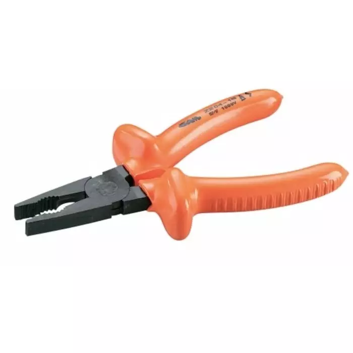 Sam Combination Plier 165 mm Overall Flat Tip 35 Jaw, Z-204-16