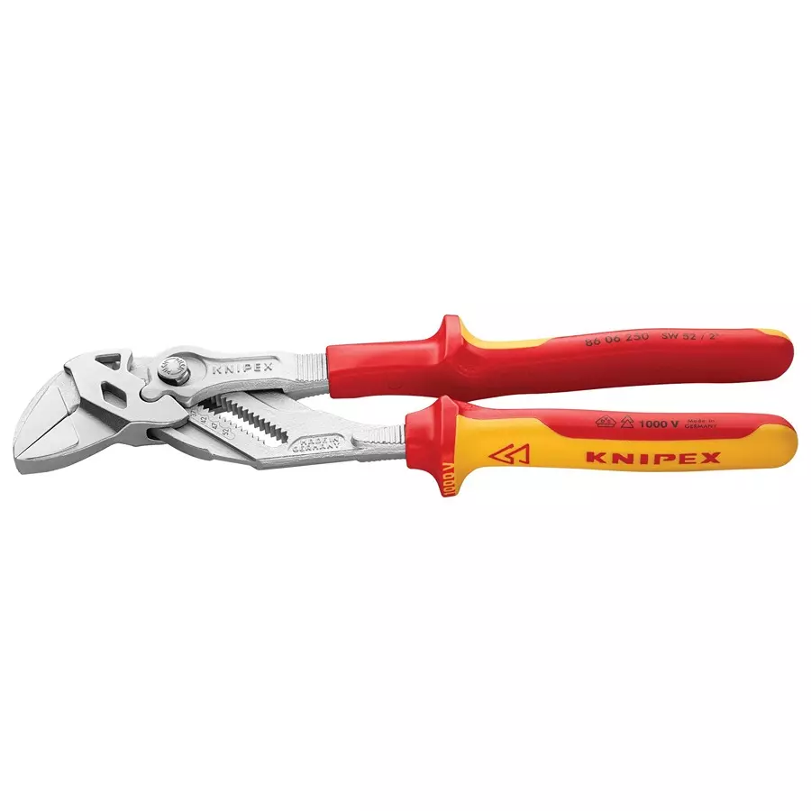 KNIPEX WRENCH PLIER, WATERPUMP, 52MM, 250MM, 86 06 250